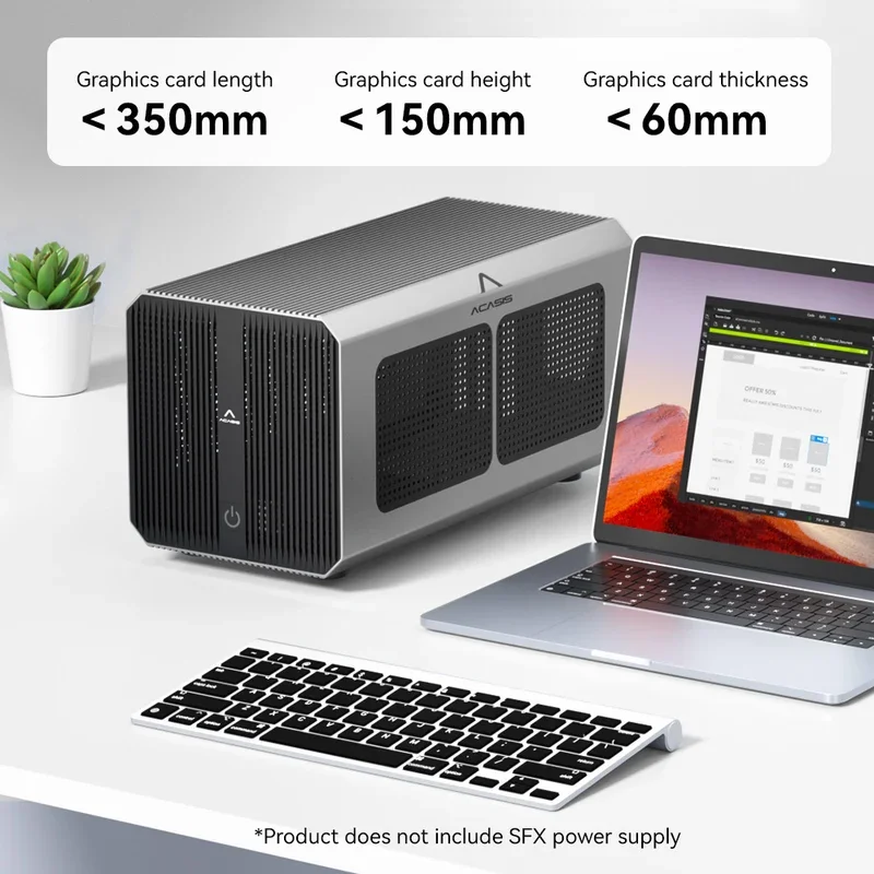 Acasis 40Gbps eGPU Enclosure w - огляд і ціна Thunderbolt 4 External Gpu Enclosure